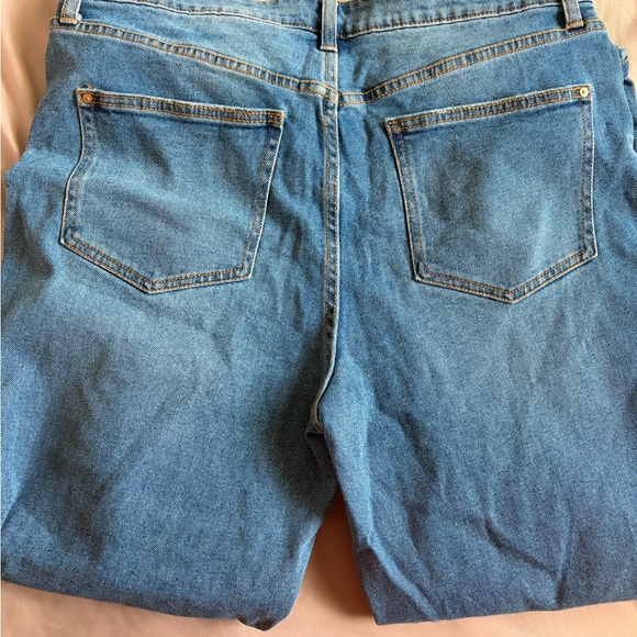 No Boundaries Blue Distressed Boyfriend Jeans - Picture 3 of 3